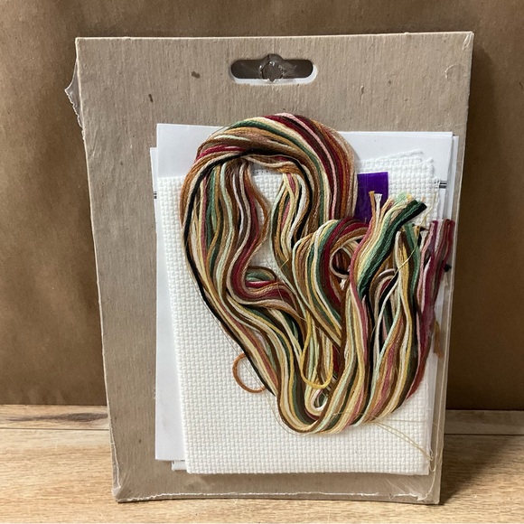 Vtg Bucilla Counted Cross Stitch Kit 41990 Language Love 7x5 Music Violin Fiddle - Picture 6 of 6